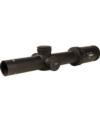 Trijicon Credo 1-6x24 (SFP) 30mm Rifle Scope w/Green BDC Segmented Circle .223 Low Capped Adjusters